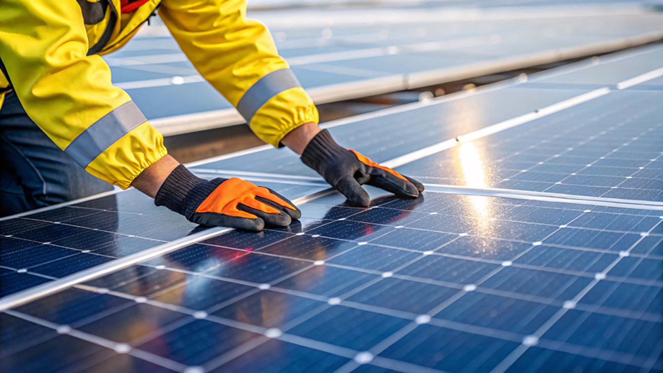 PV-Anlagen bei Elektro-Müller GmbH & Co. KG in Erbach