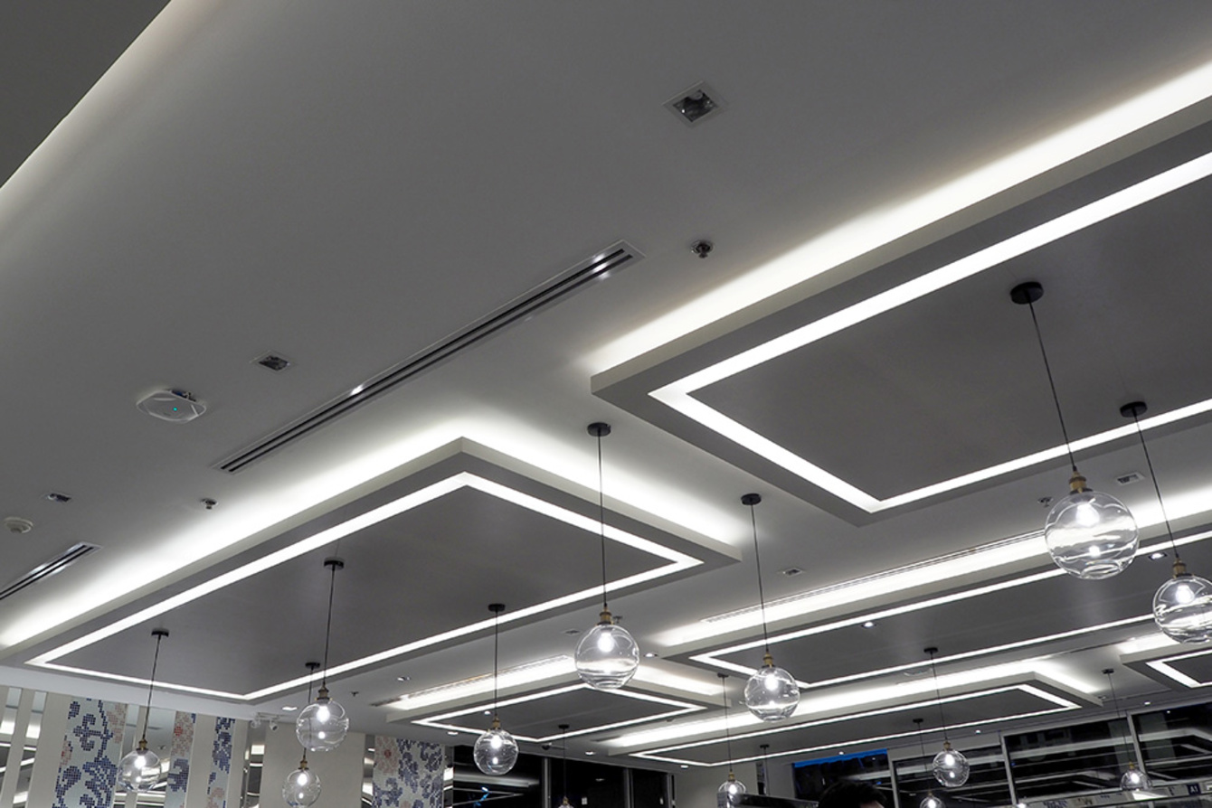 LED-Beleuchtung bei Elektro-Müller GmbH & Co. KG in Erbach
